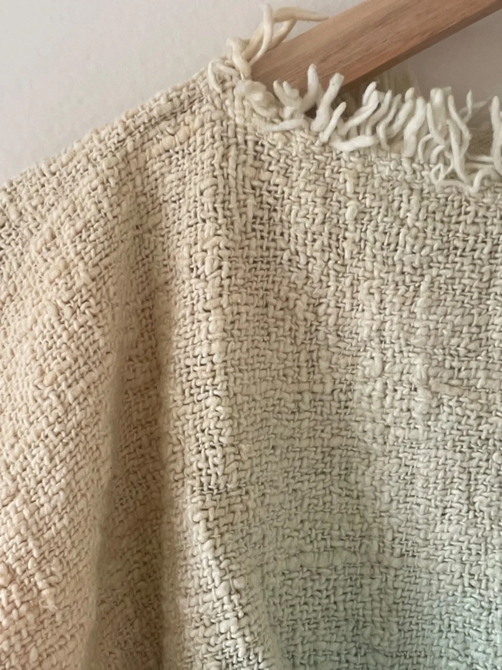 RAINBOW KIMONO woven cotton top - Picture 3 of 5
